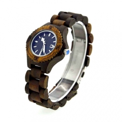 New fashion OEM japan movement wooden watch