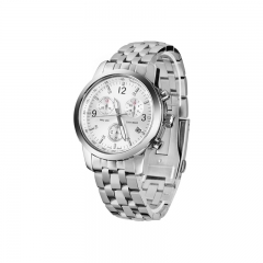 Dress Analog Display Japanese Quartz Silver Watch