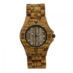 OEM original  high quality luxury man wooden watch