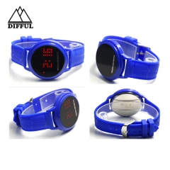 LED watch within colorful watch silicon material high quality hot sale watch