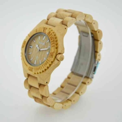 Best Sale Analog high-grade  Gents wooden Quartz  Wrist Watches