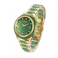 New Arrival Real Jade Watches Sapphire Glass Quartz Men Watch