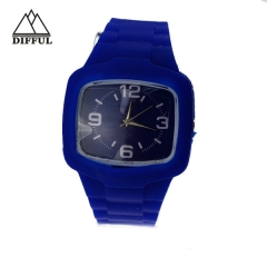 silicon material more colors watch high quality unisex watch jelly watch