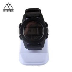 digital watch with singal movement alloy case watch sports watch silicon  watch